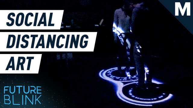 The future of social distancing looks like this digital art project — Future Blink