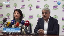 HDP Eş Başkanlarından Dava Tepkisi