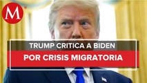 Trump reitera que en EU empeorará crisis migratoria; afirma que AMLO es _un caballero_