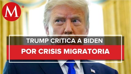 Trump reitera que en EU empeorará crisis migratoria; afirma que AMLO es _un caballero_