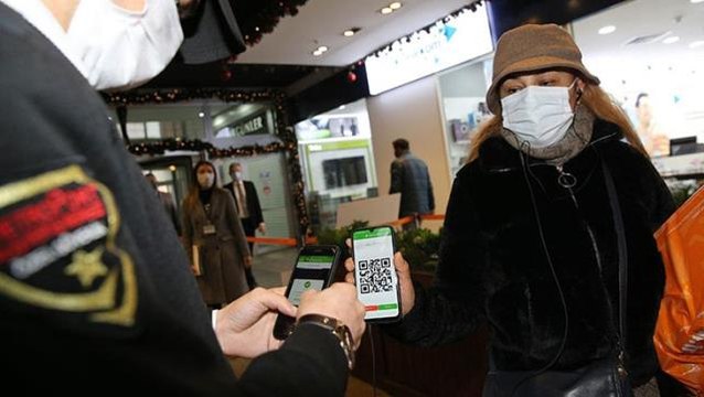 Bursa'da birçok işletmeye HES zorunluluğu ve 65 yaş üstüne şehir içi seyahat kısıtlaması geldi