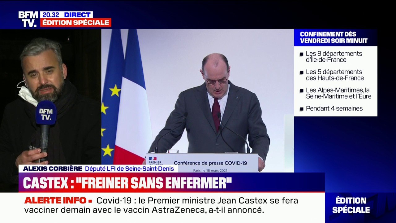 Alexis Corbière sur la fermeture des commerces: "Ça va entraîner encore de la casse sociale"