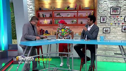 Renatito adelantó el día del padre y trajo regalos para Fermín y Ernesto