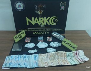 Malatya'da uyuşturucu operasyonuna 5 tutuklama