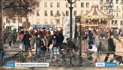 Covid-19 : 16 départements reconfinés pour quatre semaines