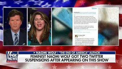 Naomi Wolf, Author "The End Of America" on Tucker Carlson Fox News
