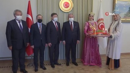 TBMM Başkanı Şentop, TÜRKSOY heyetini kabul etti Açıklaması
