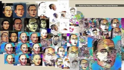 Artwork by AI Powered Robot To Be Auctioned Off in World First