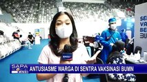 Potret Antusiasme Warga di Sentra Vaksinasi BUMN, Gelora Bung Karno, Jakarta