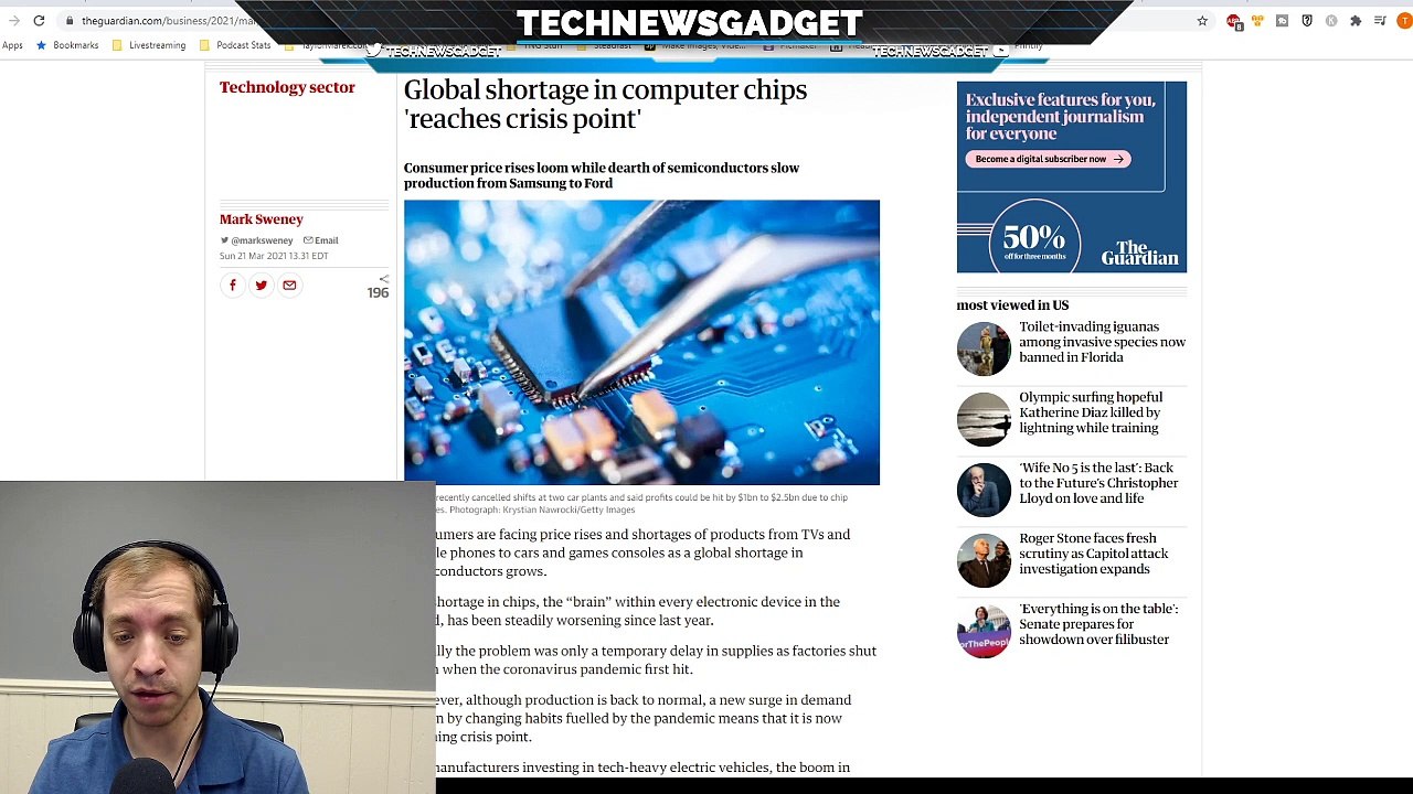 Global Shortage in Semiconductors Increases | Latest In Tech News #243