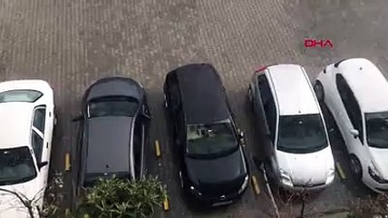 İstanbul'da dolu yağdı, gündüz geceye döndü!