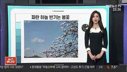 [날씨클릭] 내일 낮부터 포근한 봄…서쪽 황사 유입