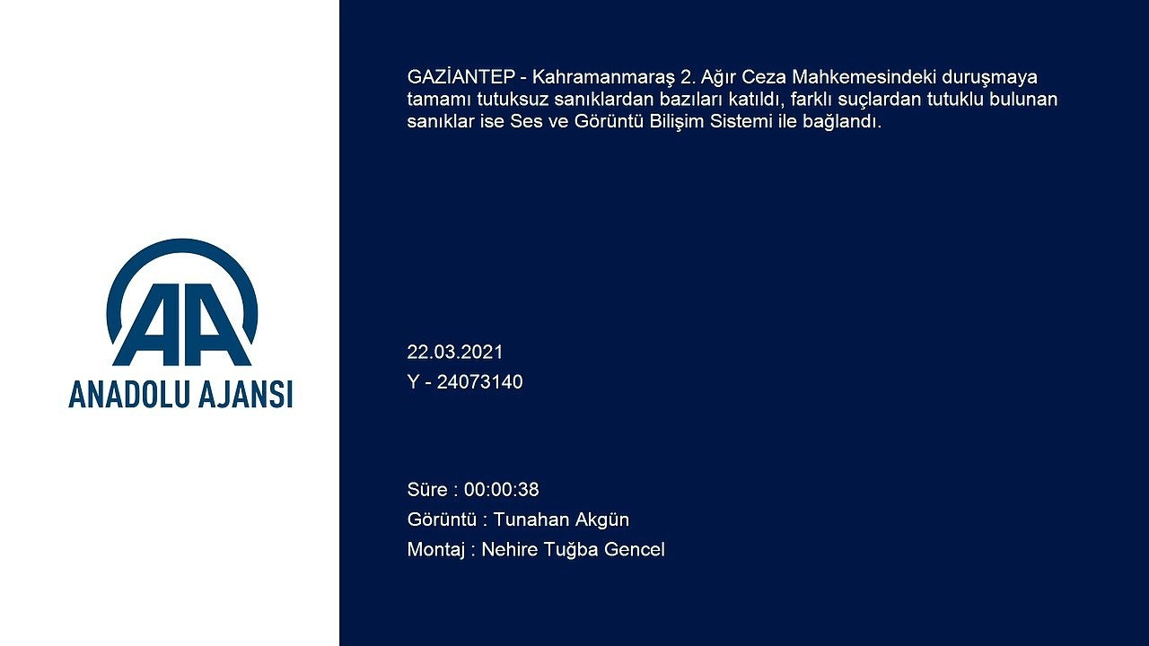 KAHRAMANMARAŞ - Muhsin Yazıcıoğlu'nun ölümüne ilişkin soruşturmalara FETÖ müdahalesiyle ilgili davanın görülmesine başlandı