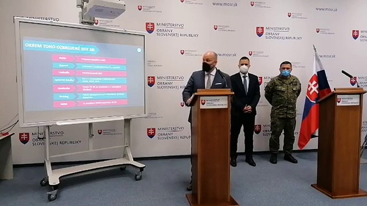ZÁZNAM: TK ministra obrany J. Naďa