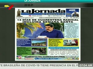 Al Aire 22MAR2021 | Venezuela inicia 14 días de cuarentena radical para bajar contagios por COVID-19