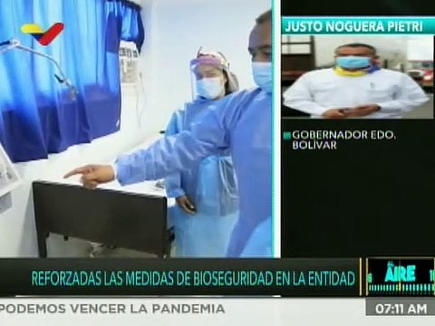 Gob. de Bolívar Justo Noguera: En Santa Elena de Uairén han disminuido los contagios por COVID-19, debido a los mecanismos de contención efectiva