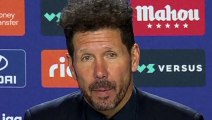 Football - Liga - Diego Simeone press conference after Atletico Madrid 1-0 Alaves