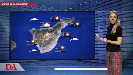 La previsión del tiempo en Canarias para el martes, 23 de marzo de 2021