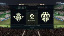 Real Betis vs Levante || La Liga - 19th March 2021 || Fifa 21
