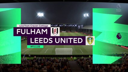 Fulham vs Leeds United || Premier League - 19th March 2021 || Fifa 21