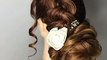 Beautiful Hairstyles For Brides Floral Hairstyle Bun Rose s Hair style Juda Hair style Girl shorts
