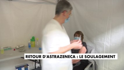Retour du vaccin AstraZeneca : les soignants soulagés