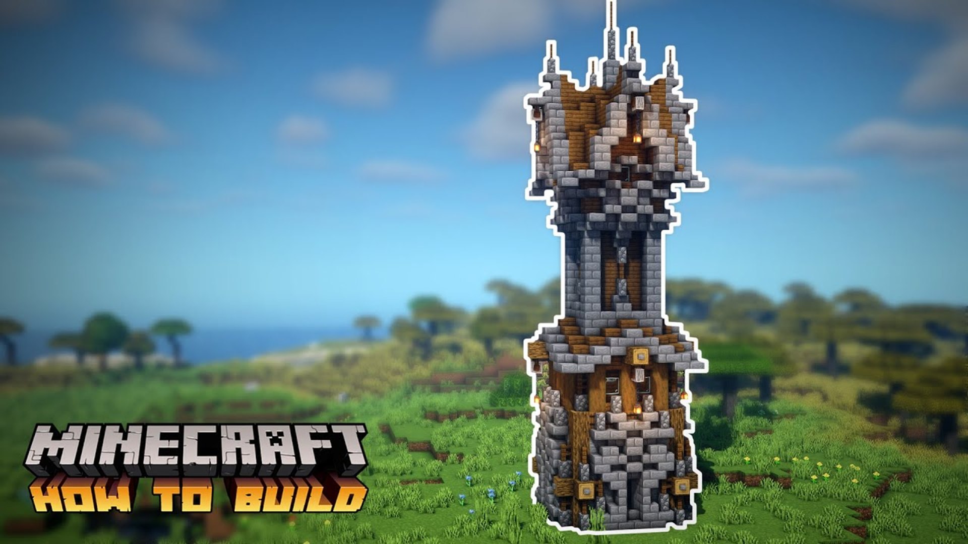 Minecraft Medieval House with Tower