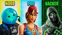 NOOB vs PRO vs HACKER - Fortnite Funny Moments #24