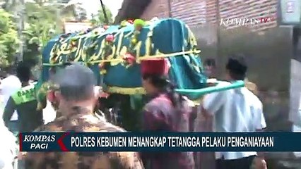 Isak Tangis Mengiringi Pemakaman Korban Penganiayaan Satu Keluarga di Kebumen