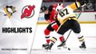 Penguins @ Devils 3/18/21 | NHL Highlights