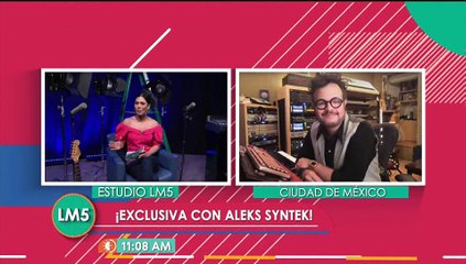Entrevista exclusiva con el cantante Aleks Syntek
