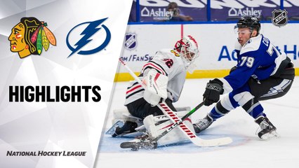 Blackhawks @ Lightning 3/18/21 | NHL Highlights