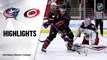 Blue Jackets @ Hurricanes 3/18/21 | NHL Highlights