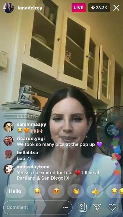 Lana Del Rey _ Instagram Live