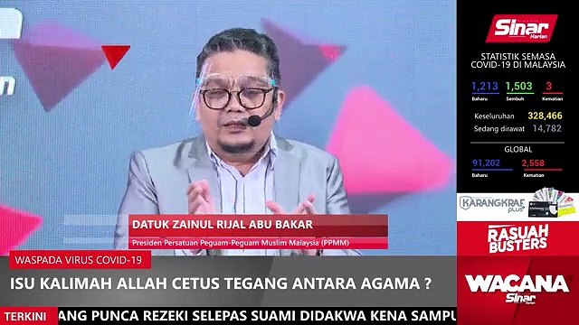 [LIVE] Isu kalimah ALLAH cetus tegang antara agama?