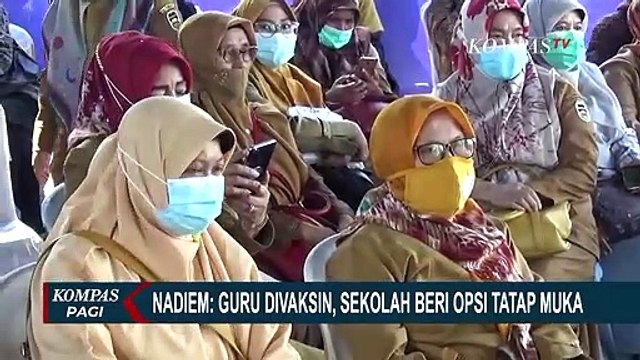 Usai Guru Terima Vaksin Covid-19 Kedua, Sekolah Diwajibkan Beri Opsi Sekolah Tatap Muka