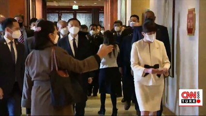 ABD, Çinli bakan konuşurken basını dışarı çıkardı