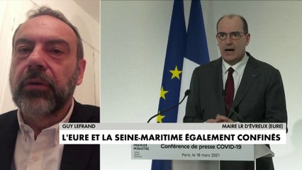 Confinement : «j’ai réfléchi une partie de la nuit pour essayer de comprendre quelle était la différence entre vendredi et samedi», réagit Guy Lefrand, maire LR d’Evreux