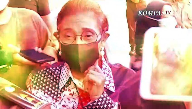 Sambangi KPK, Ini Reaksi Susi Saat Ditanya Soal Edhy Prabowo