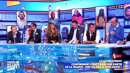 Fabrice Di Vizio quitte brutalement le plateau de "Touche pas à mon poste" après un clash avec un invité  - C8