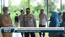 Divisi Humas Polri Meninjau Kampung Tangguh Etam, Kutai