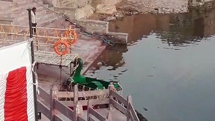 नागौर शहर के जड़ा तालाब में नौकायन की औपचारिक शुरुआत