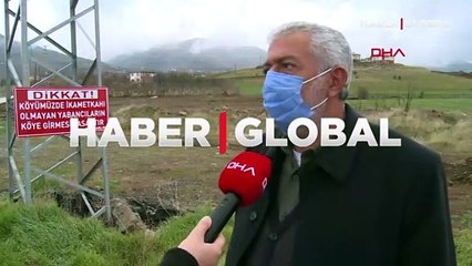 Muhtarın köy girişine astığı tabela koronavirüsü durdurdu! Hiç vaka görülmedi