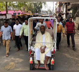 श्रीवीररत्न विजय का शाजापुर नगर में मंगल प्रवेश हुआ