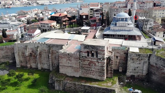 Anemas Zindanları’ndaki Bizans kalıntıları böyle görüntülendi