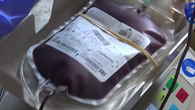 Adliye çalışanları Kan veren can verir sloganıyla kan bağışında bulundu