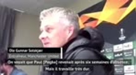 8es - Solskjær : "Le retour de Pogba, un très gros coup de pouce"