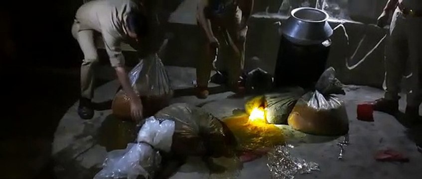 अवैध शराब के विरुद्ध कार्यवाही, 1184 लीटर अवैध कच्ची शराब सहित 50 अभियुक्त गिरफ्तार