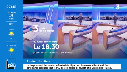 La matinale de France Bleu Paris du 19/03/2021