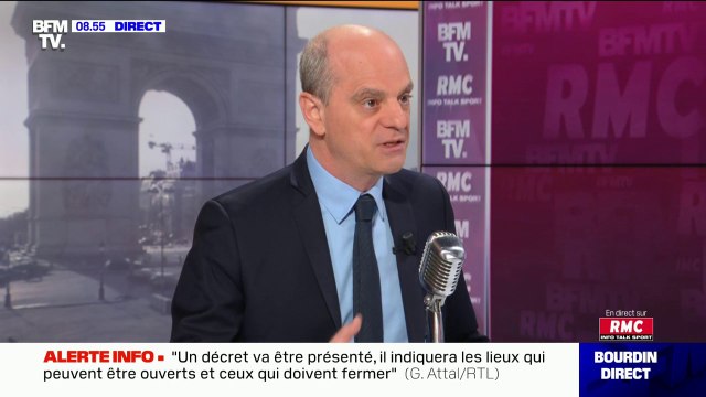 Réunions non-mixtes à l'UNEF: pour Jean-Michel Blanquer, cela nous mène vers des choses qui ressemblent au fascisme